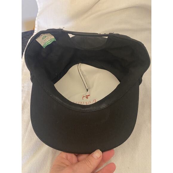 Vintage 71 Ranch YOUNGAN YA Plain Black Rope Adjustable Snapback Hat - Picture 8 of 8